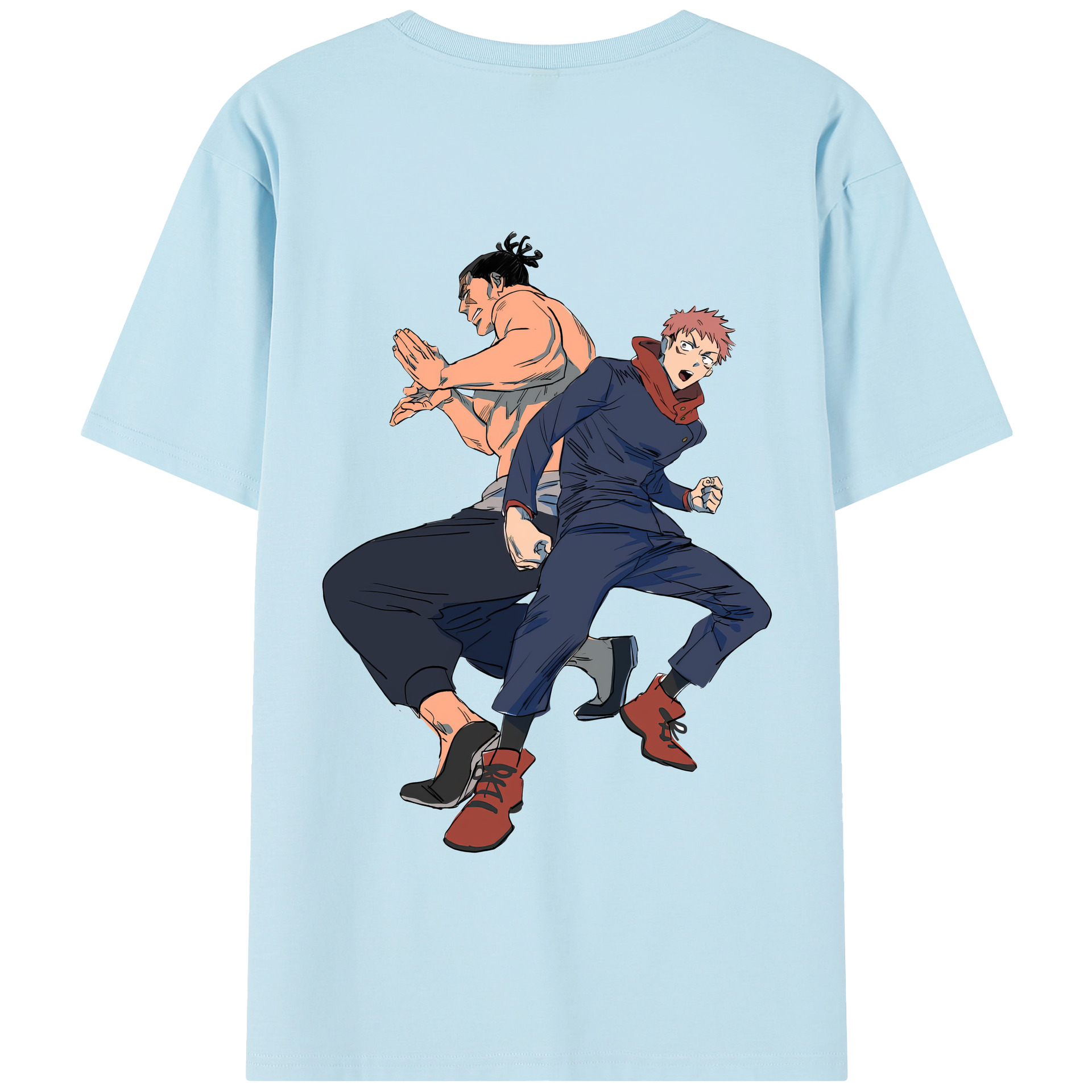 （画像用） 呪術廻戦 Jujutsu Kaisen 綿100％半袖Tシャツ（背面プリント）